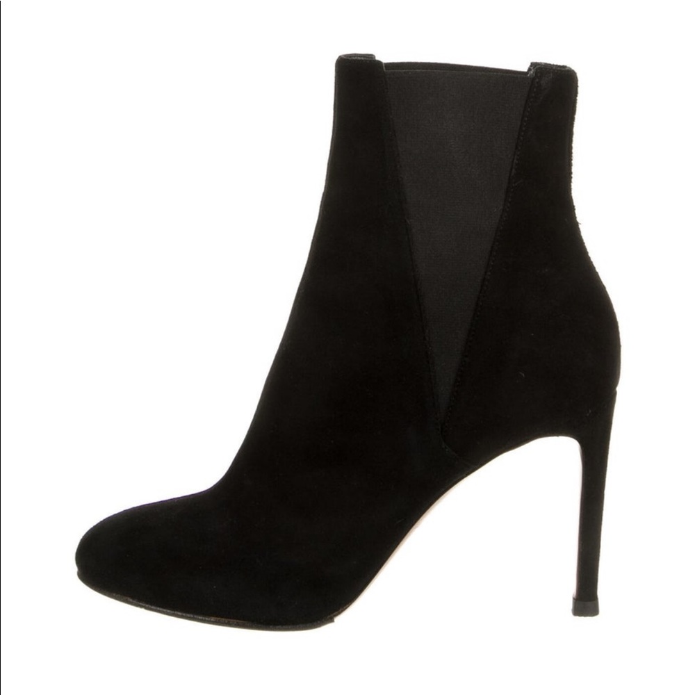 Alaia suede bootie